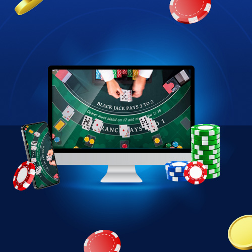 Blackjack spellen hero image design image CasinoGenie