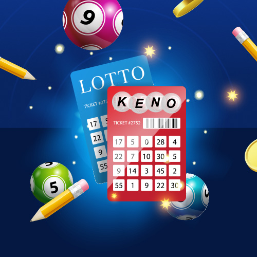 Keno spellen hero image design image CasinoGenie