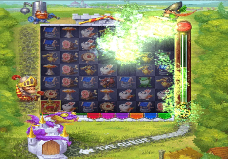 Micro Knights screen win