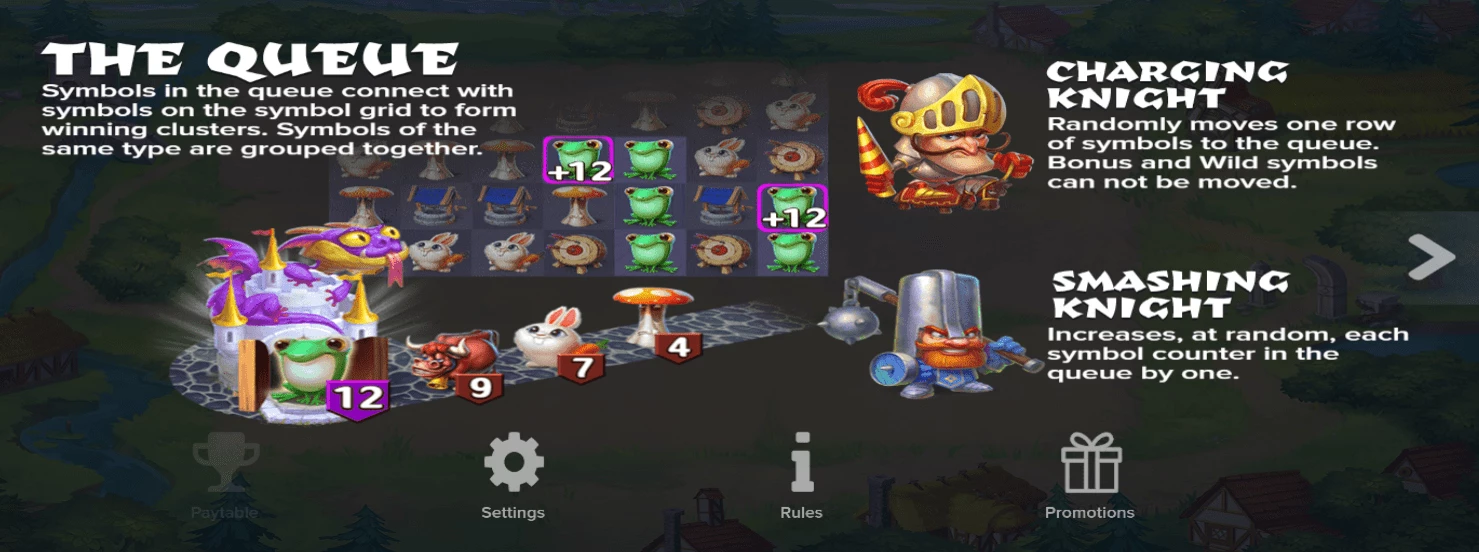micro knights slot review queue