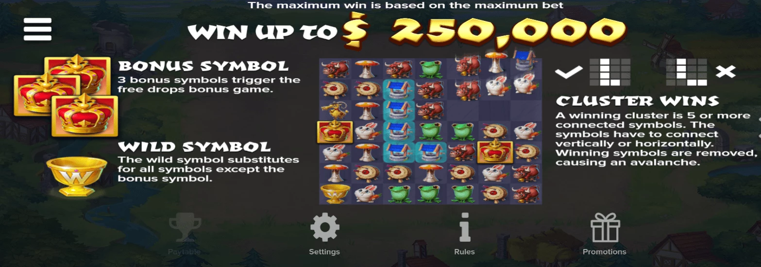 micro knights slot review winning lines and extra's
