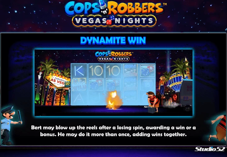 cops n robbers vegas nights dynamite