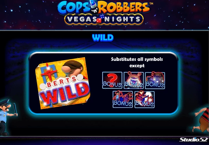 cops n robbers vegas nights wilds