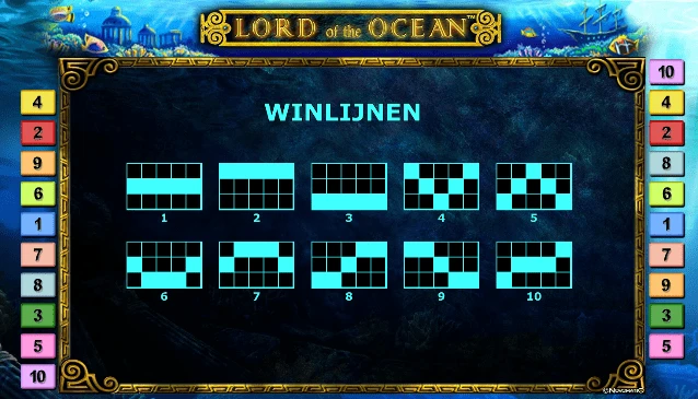 lord of the ocean slot review screenshot