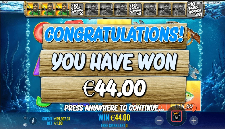 Big Bass Bonanza slot review 6