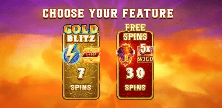 Blazing Bison Gold Blitz