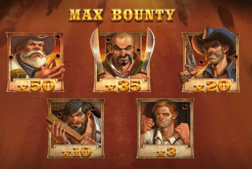 Bounty Raid speciale symbolen