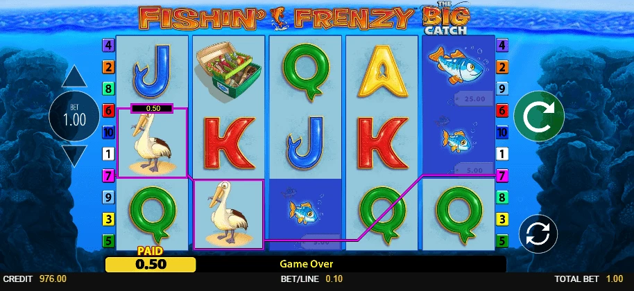 Fishin'Frenzy The Big Splash slot review 8