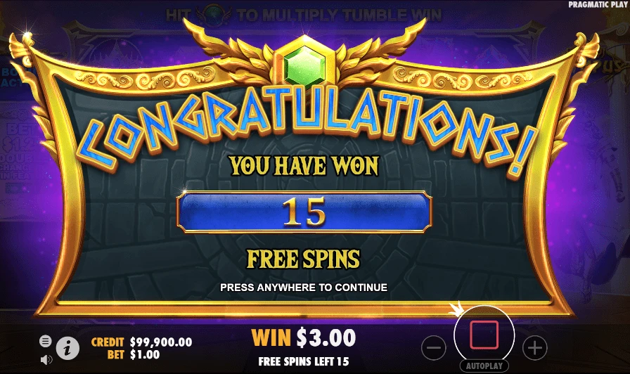 Gates of Olympus slot review screenshot
