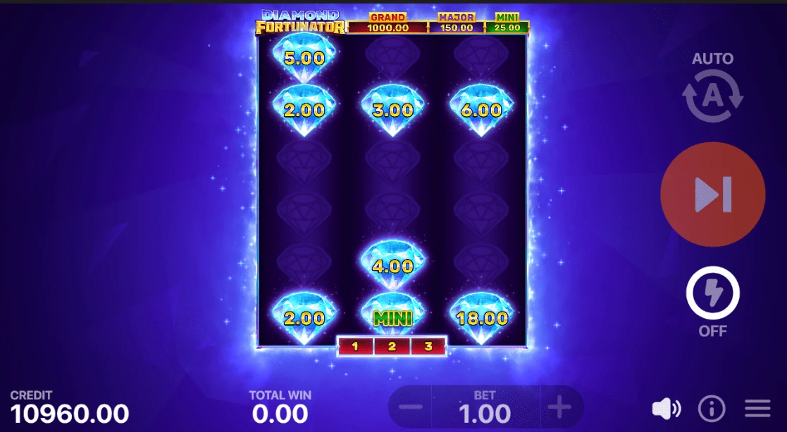 Diamond Fortunator in-game