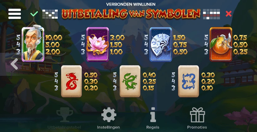 Toro Shogun symbolen