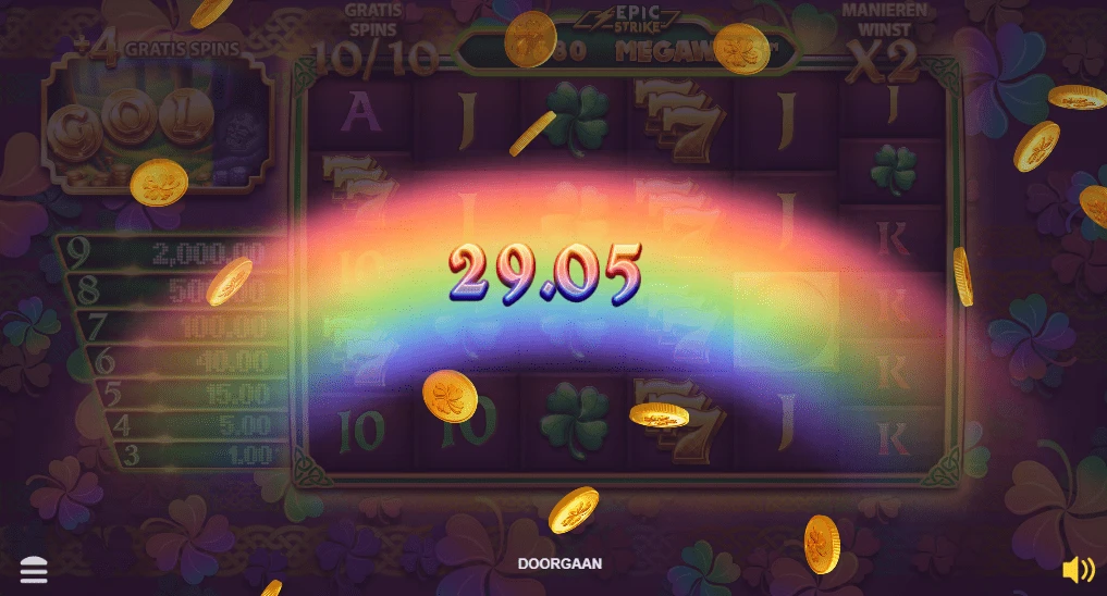 9 pots of gold megaways in-game 2