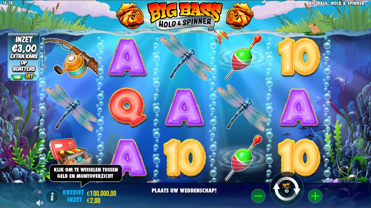 Big Bass Hold & Spinner in-game 2