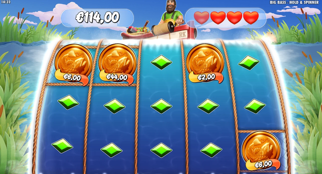 Big Bass Hold & Spinner in-game