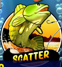 Big Bass Hold & Spinner scatter symbool