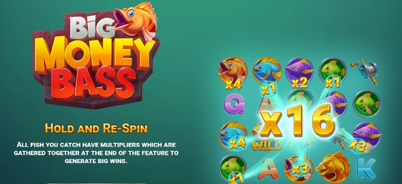 Big Money Bass hold & respin