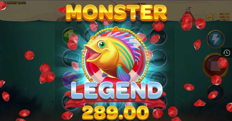 Big Money Bass legend win