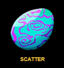 Eggz! Power Combo blauwe scatter