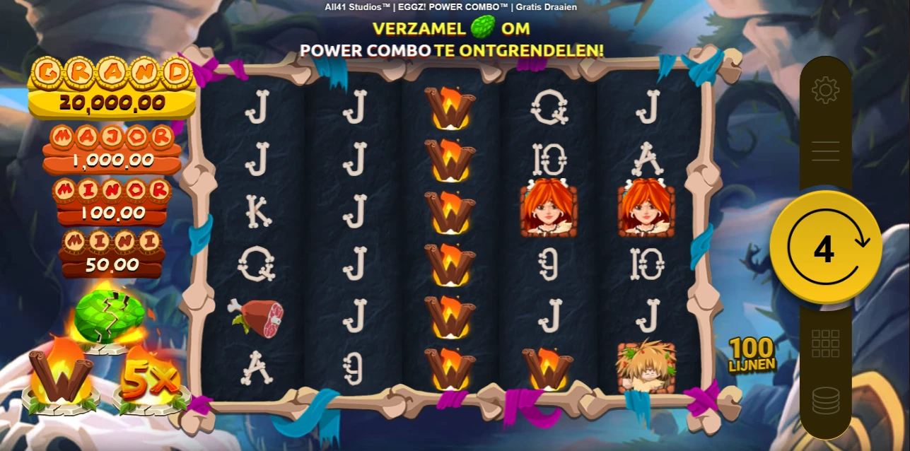 Eggz! Power Combo in-game