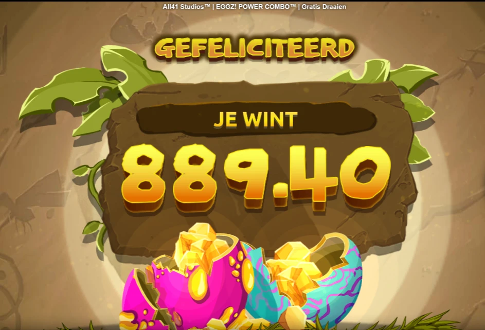Eggz! Power Combo winst