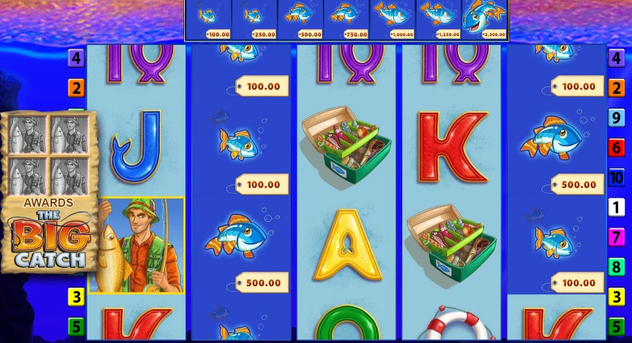 Fishin' Frenzy The big catch in-game