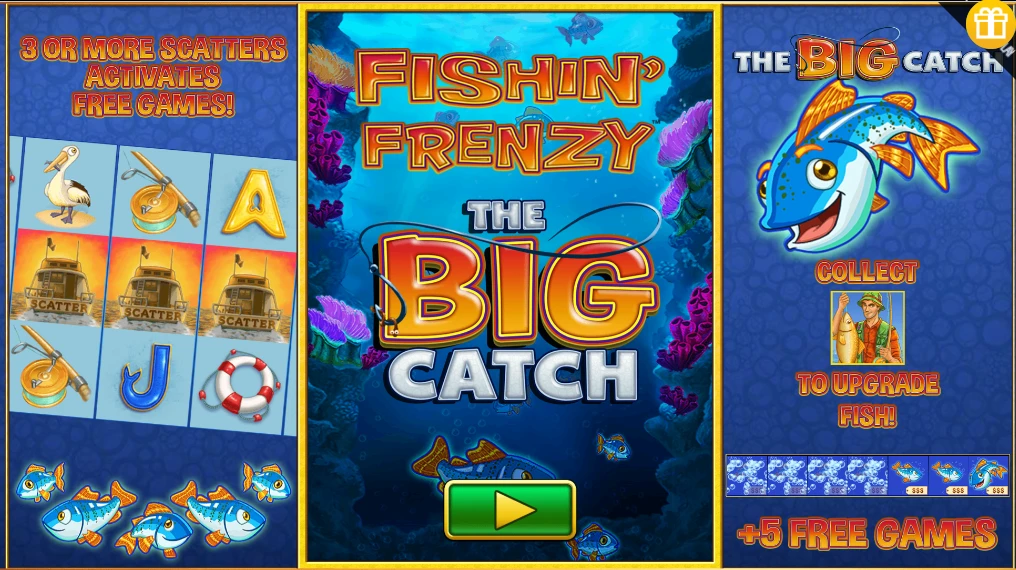 Fishin' Frenzy The big catch intro