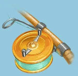 Fishin frenzy even bigger catch hengel symbool