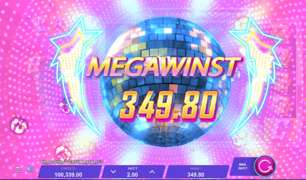 Hyper Strike megawinst