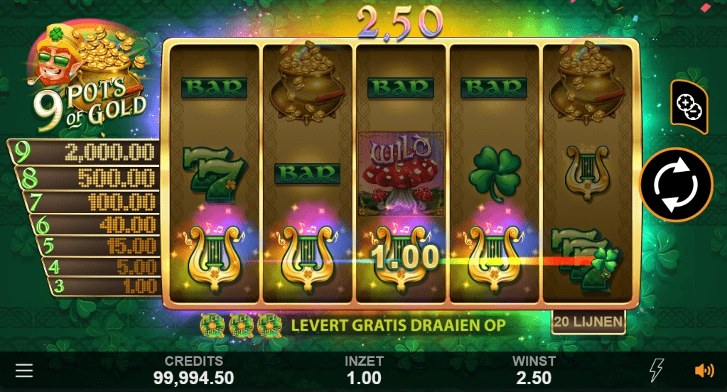 9 pots of gold in-game 3