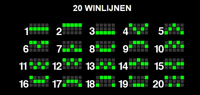 9 pots of gold winlijnen