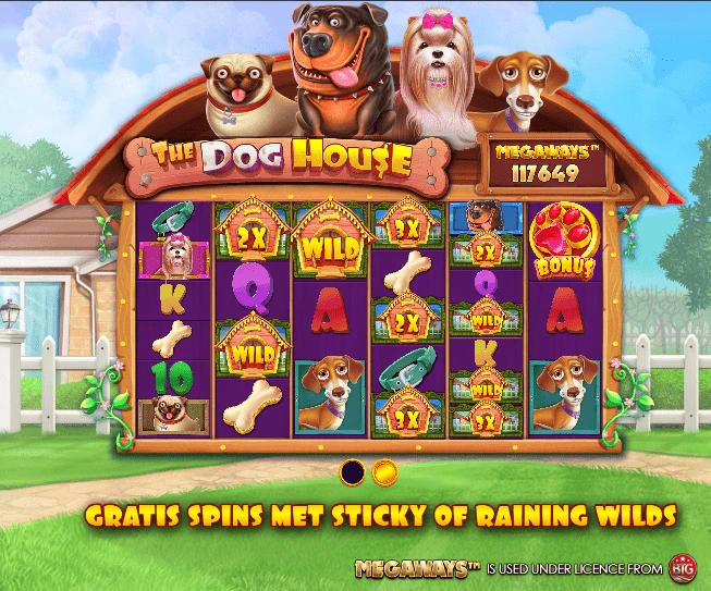 The Dog House Megaways gratis spins