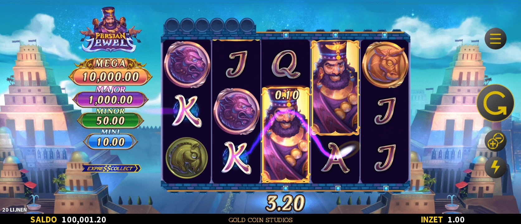 Persian Jewels winst 1