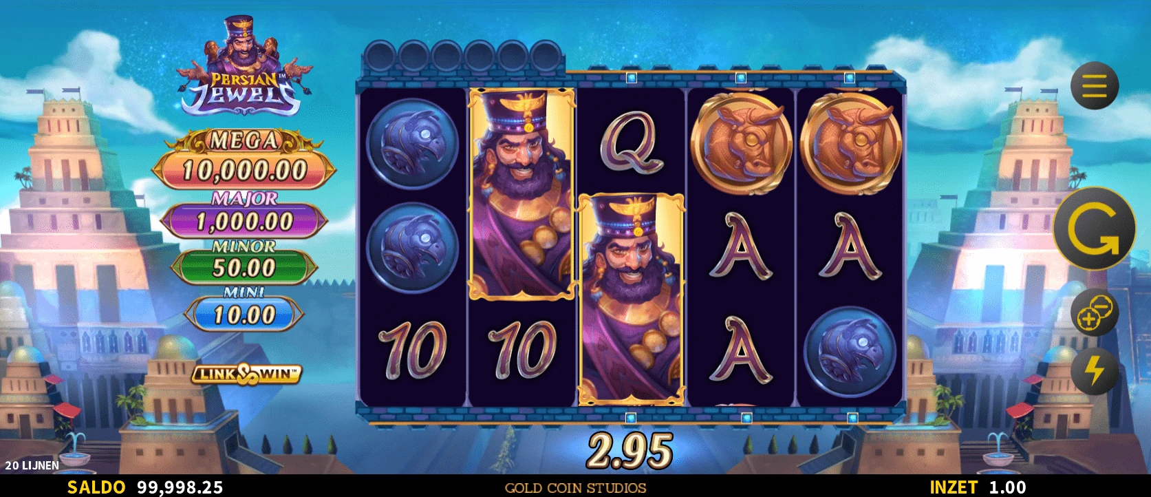Persian Jewels winst 2